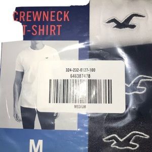 Hollister Crewneck T Shirt 3 pack